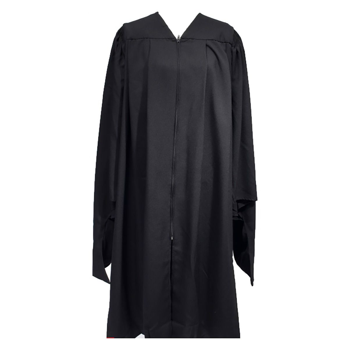 Adult-size Black Masters Graduation Gown | Graduation Authority