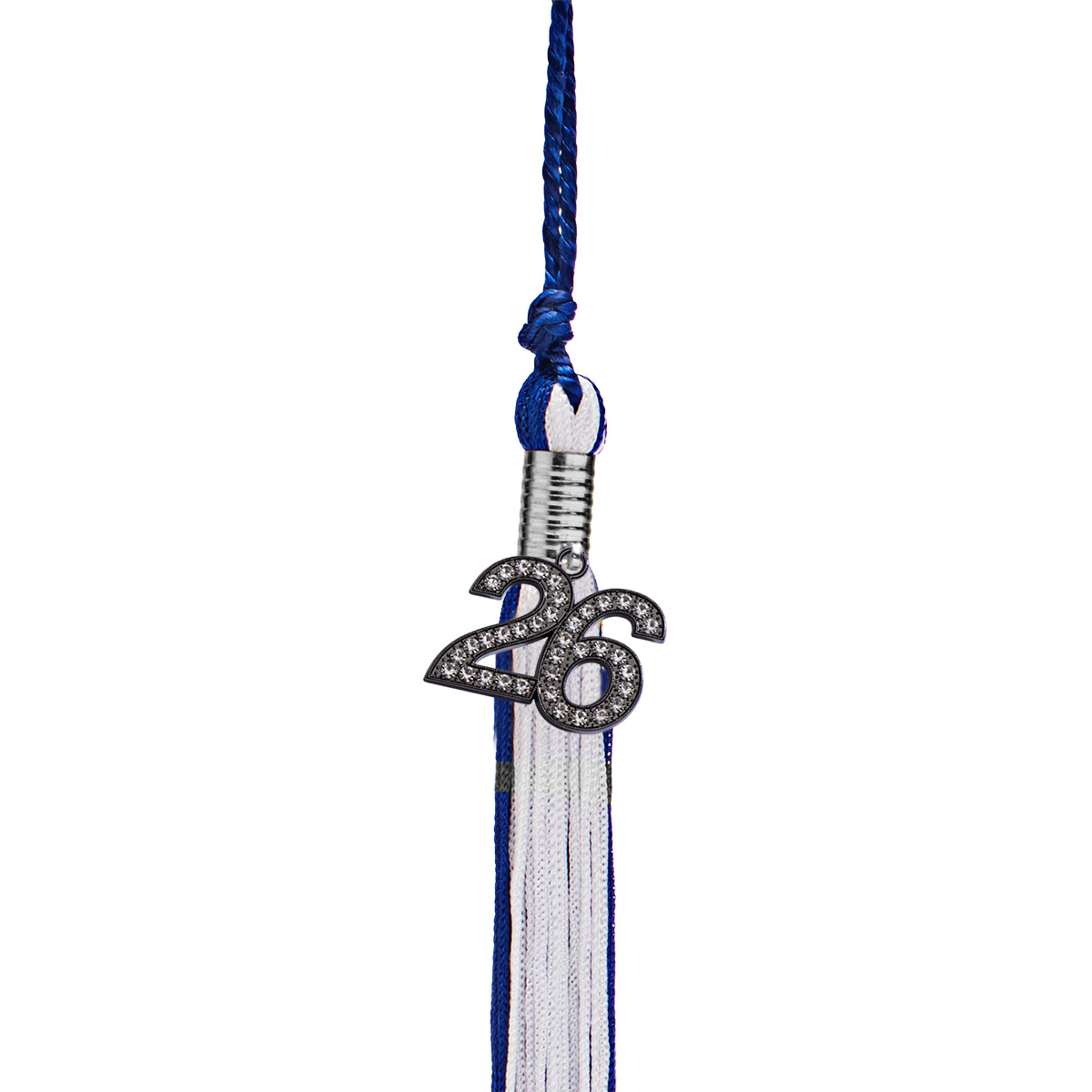 15 in. Graduation Tassel with Black-tone 2026 Charm | Graduation