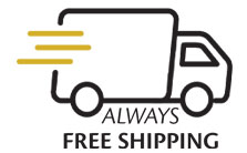 Always Free Shipping