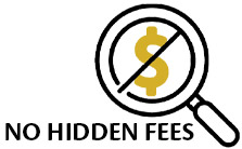 No Hidden Fees