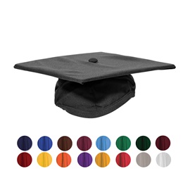 9 3/8 in Adult Graduation Matte-finish Cap