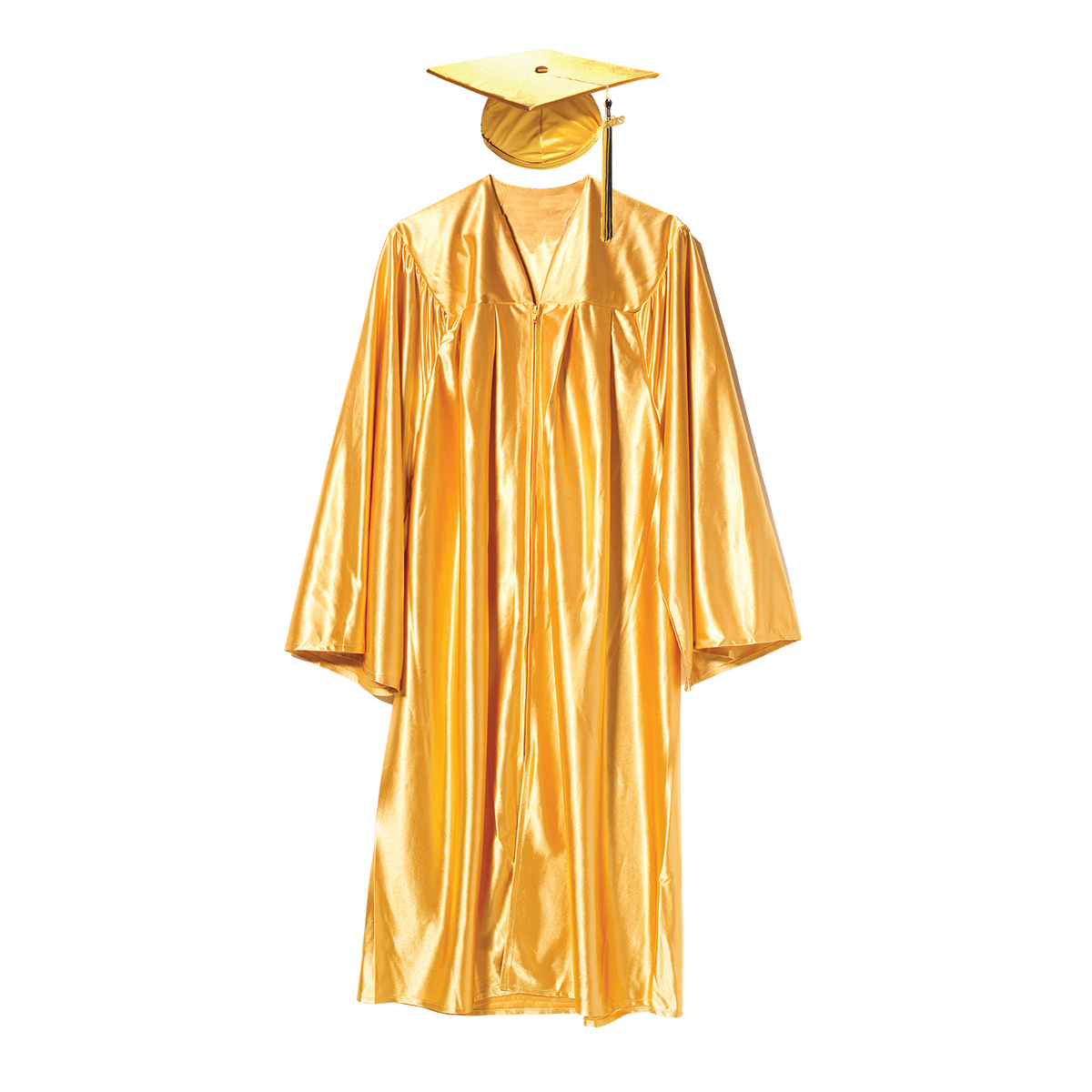 Standard Shiny Graduation Cap et robe assorti 2018 pampilles-taille plus 1 