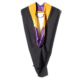 48 in long Multi-Color Bachelor's Hood