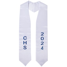 Embroidered Custom Adult-size Graduation Stole