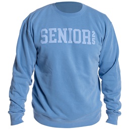 Slate Blue Senior 25 Crewneck Sweatshirt