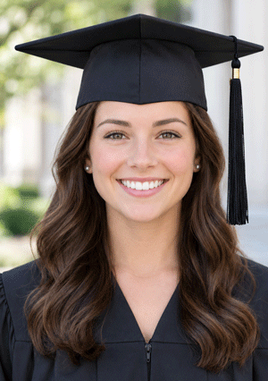 proper grad cap