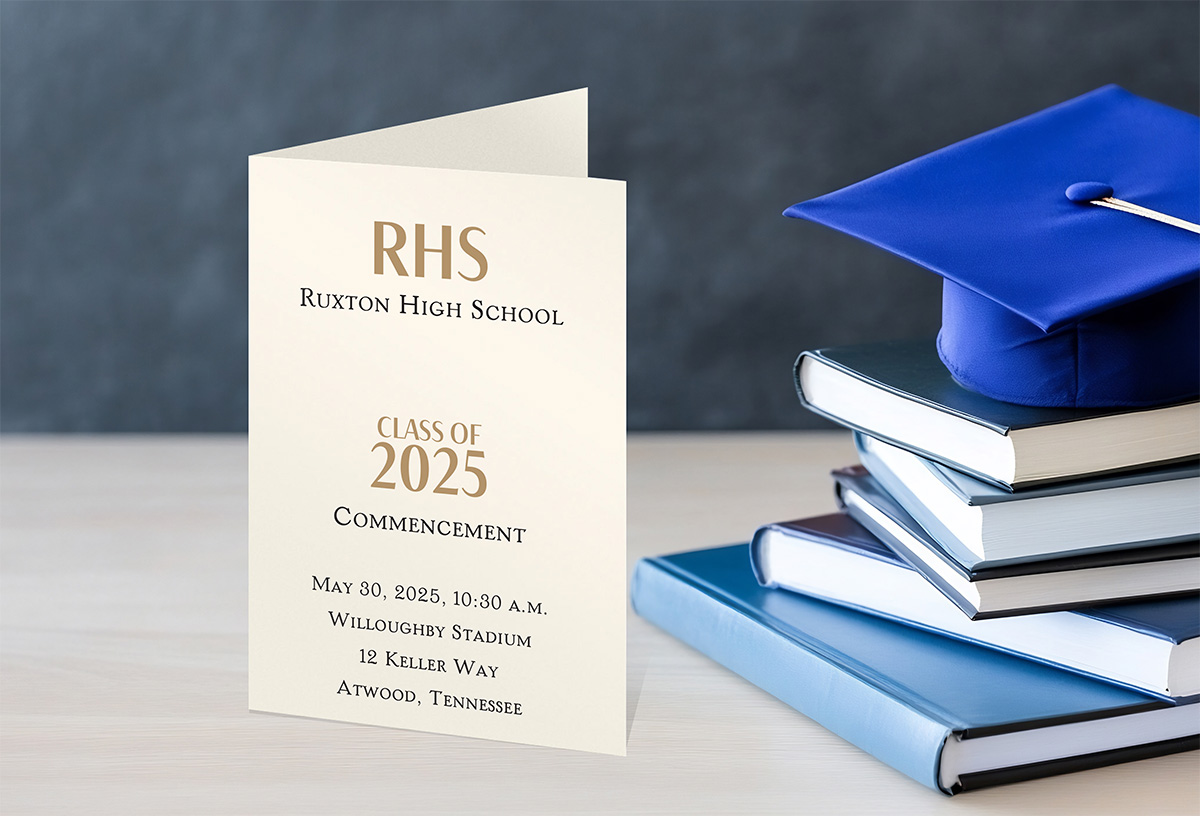 custom graduation program